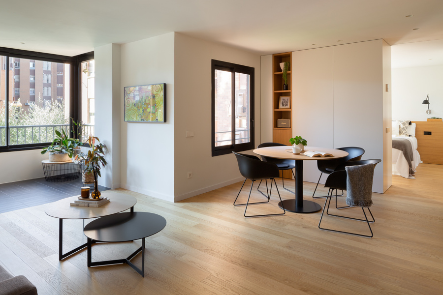 Salón / Terraza / Dormitorio