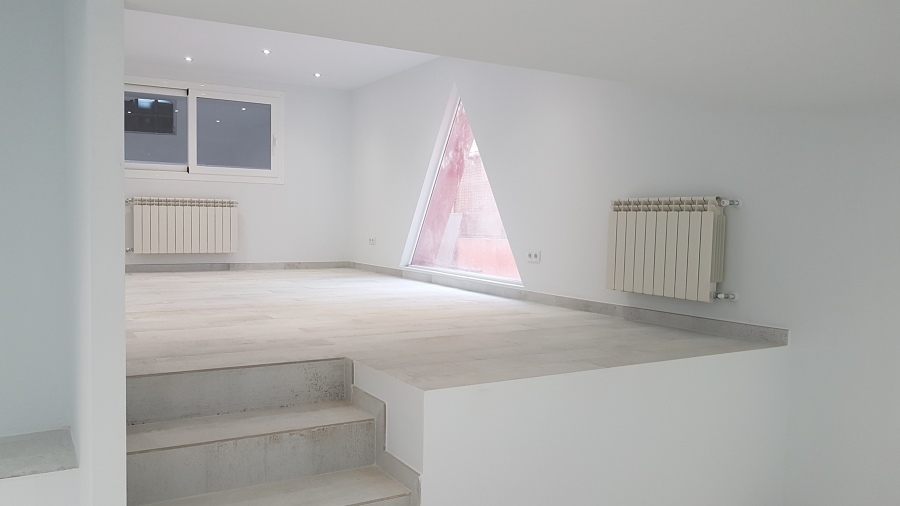 salon visto desde el dormitorio