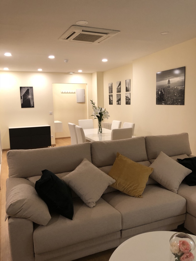 Salón y comedor . Luces led