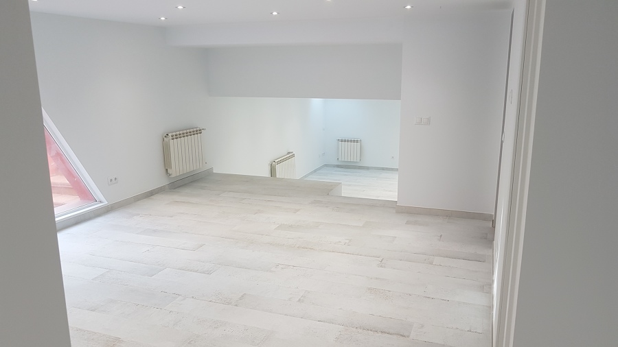 salon y dormitorio- espacio abierto