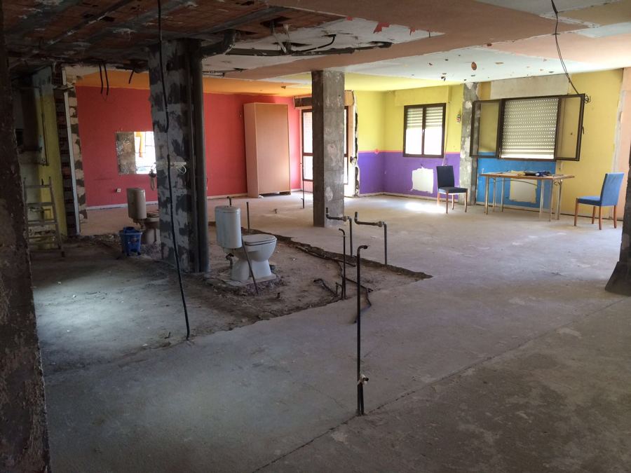 Salón y dormitorios