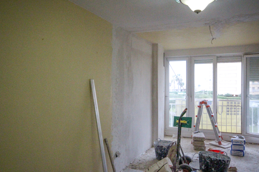 Salón y terraza - Durante