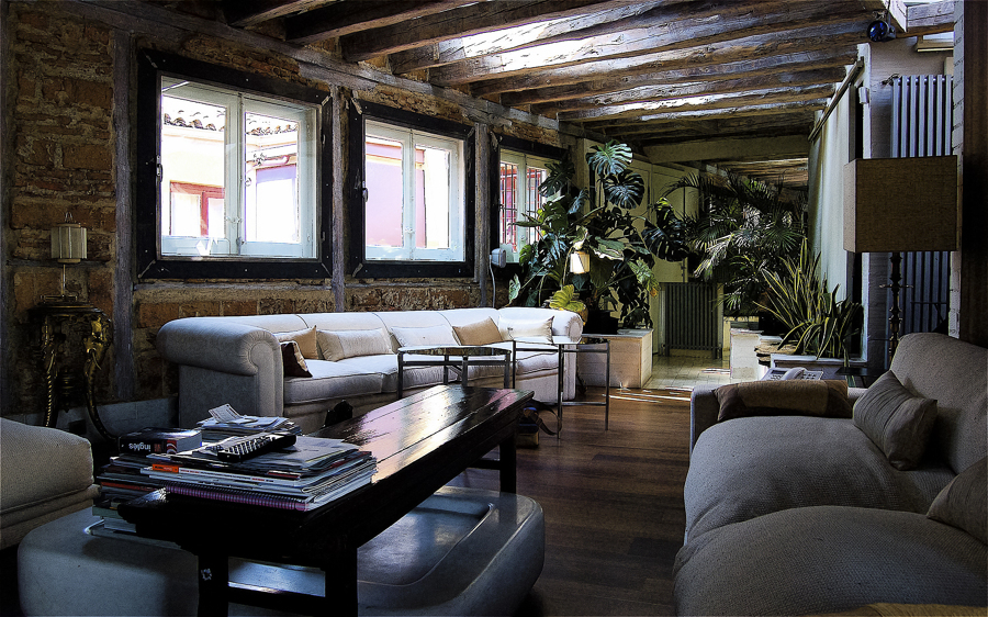 Salón desde un ángulo