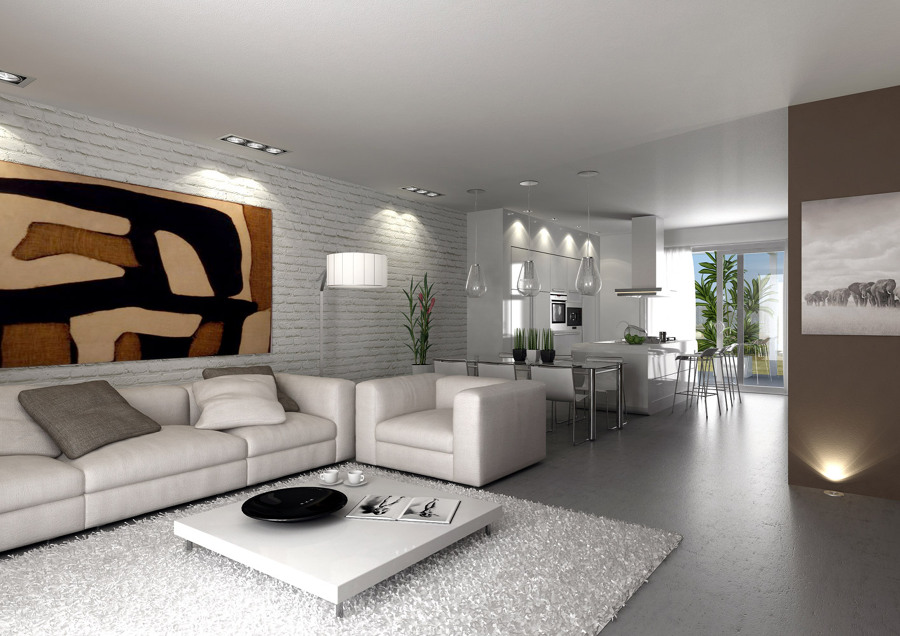 SALONES Y COMEDORES varios proyectos - INTERIORISMO 3D
