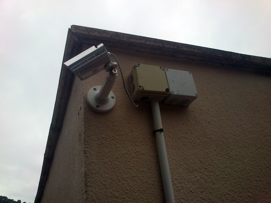 Saneamiento y reparación camaras de vigilancia