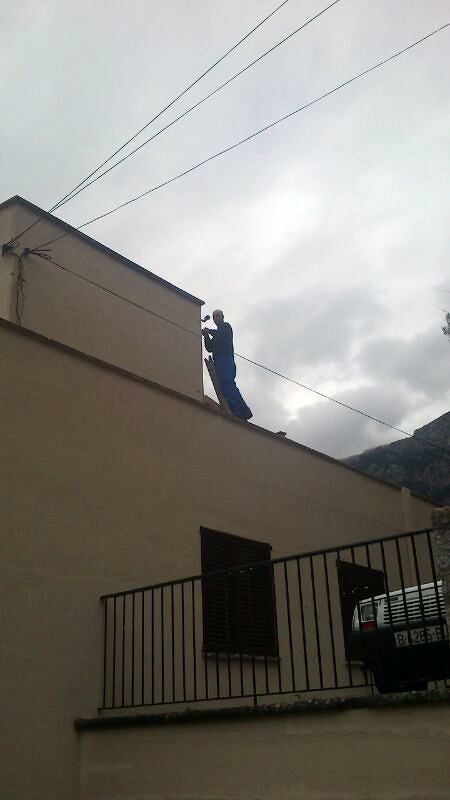 Saneamiento y reparación camaras de vigilancia