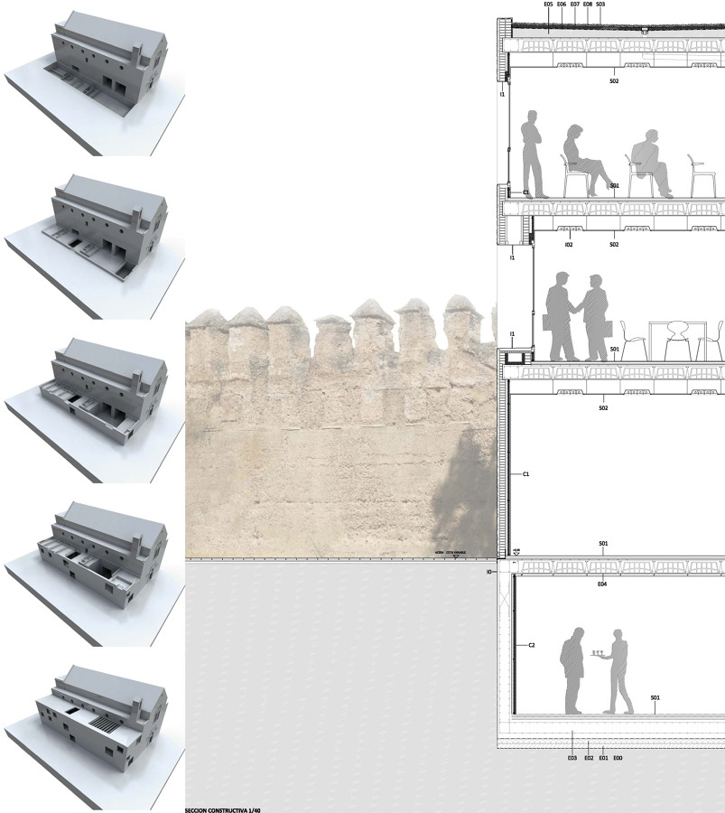 Sección constructiva