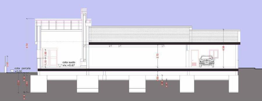 seccion longitudinal