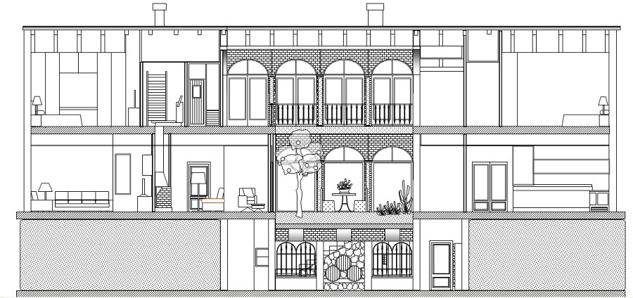 SECCION LONGITUDINAL