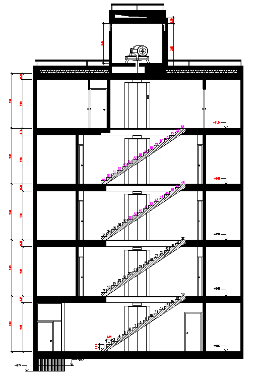 SECCIÓN TRANSVERSAL