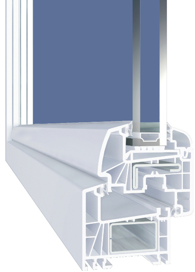 Sección ventana Elegance Evolution de Kömmerling