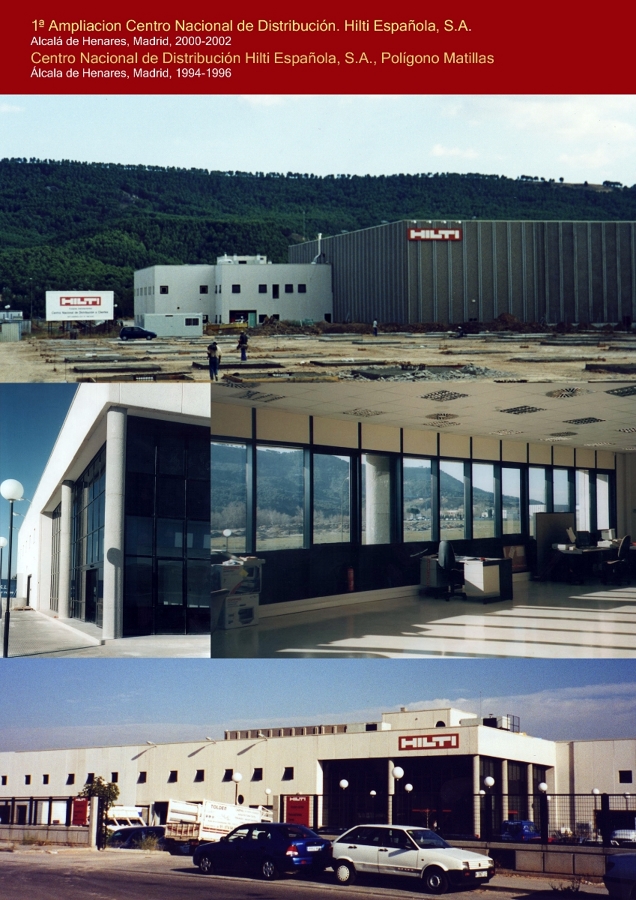 Sede de HILTI ESPAÑOLA en Alcalá de Henares (Madrid) 1994-1996