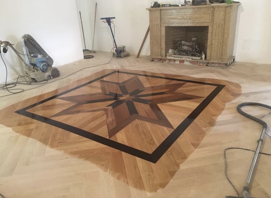 Segunda mano de barniz