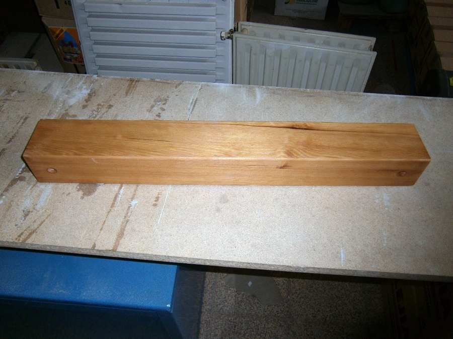 SELLADO DEL PATIN DE MADERA