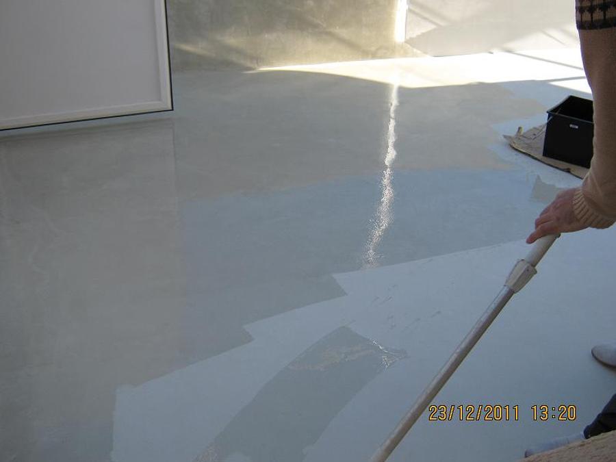 Sellar microcemento con la resina