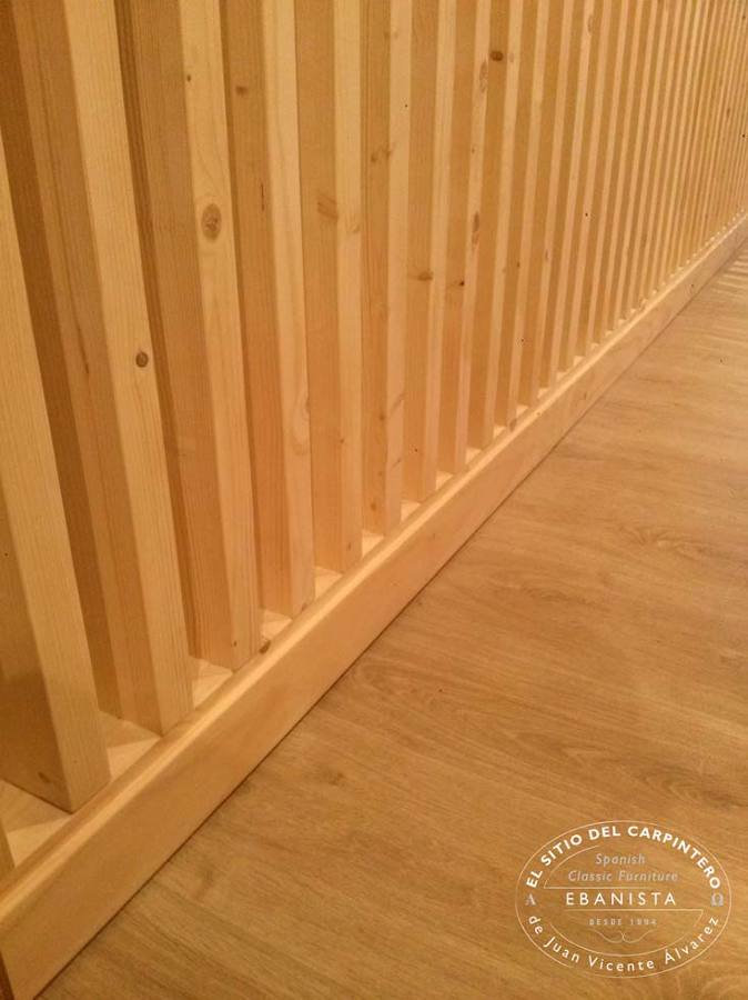 Separador de ambientes para restaurante