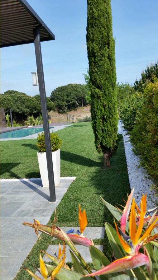 vistas desde pasillo lateral de acceso al jardín 