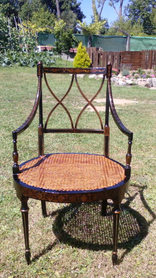 SILLA DE RAFIA