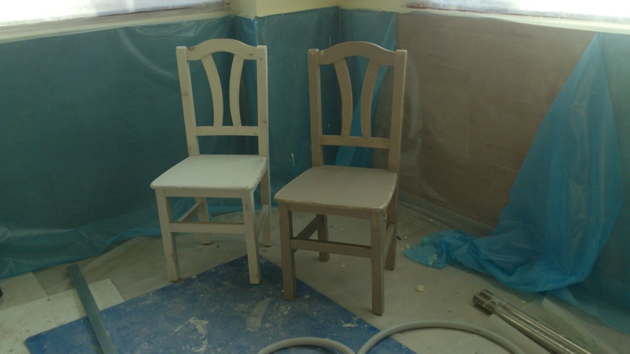Sillas restauradas