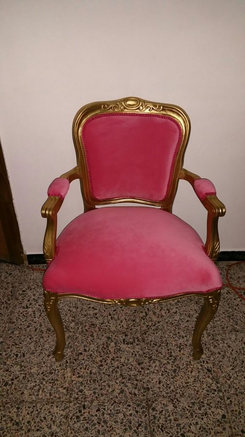 SILLÓN CLASICO CAMBIO DE COLOR Y TELA