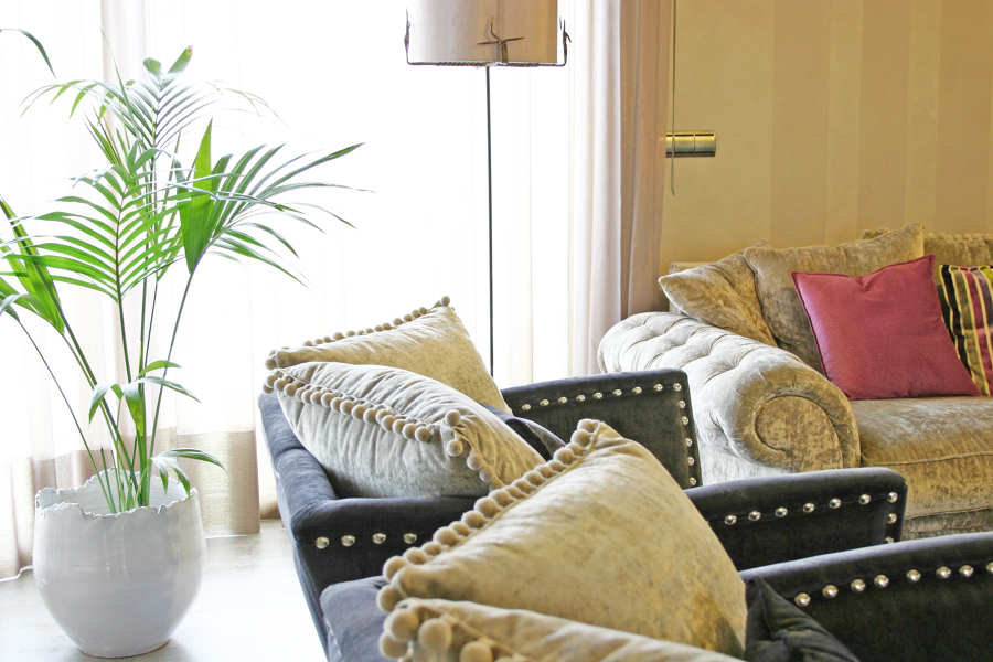 Detalle de sillones.