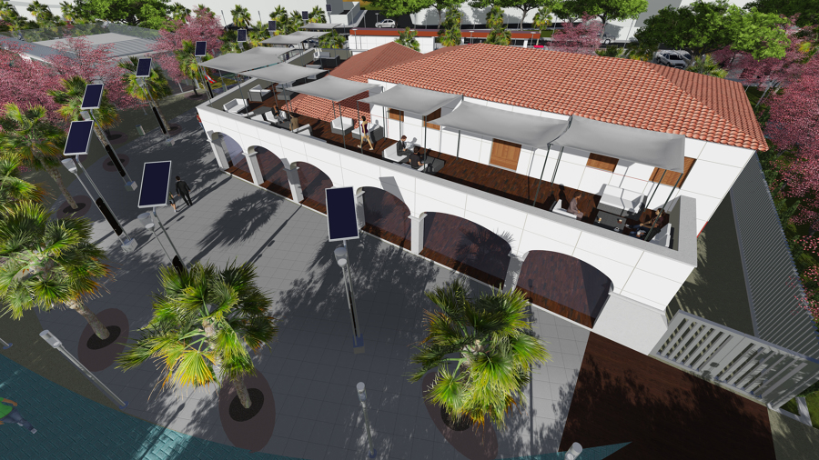 Simulación estado tras las obras