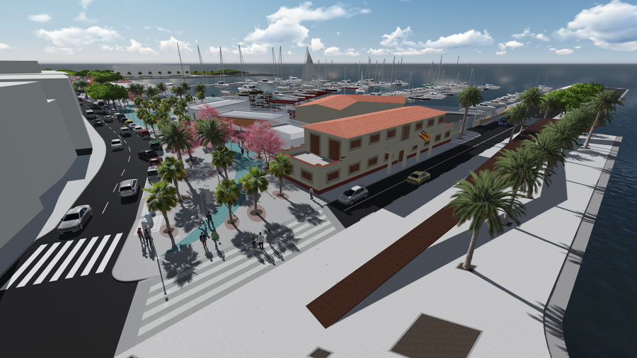 Simulación estado tras las obras