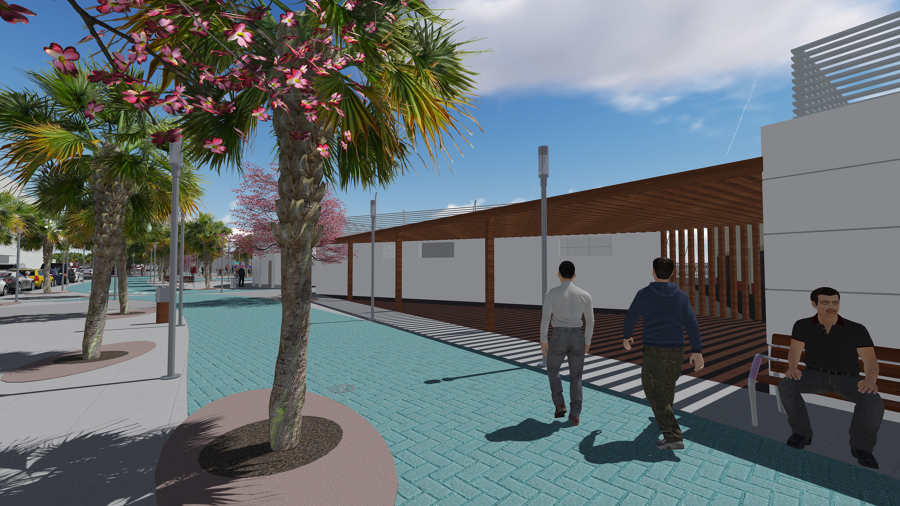 Simulación estado tras las obras