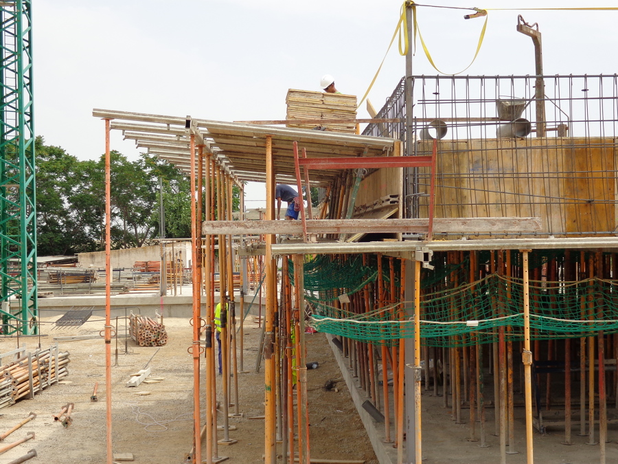 Sistema de encofrado único para el proyecto