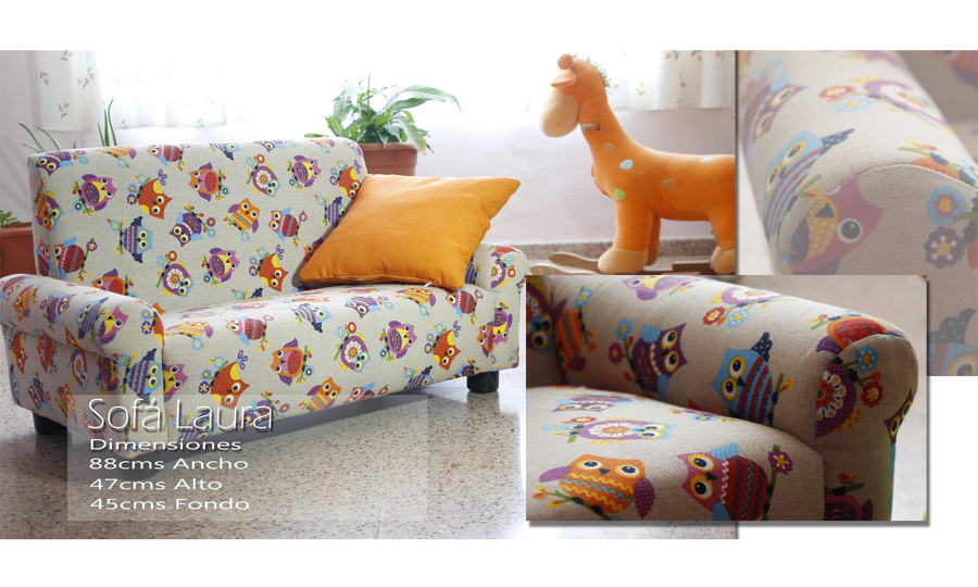 Sofas infantiles para los mas peques de las casa.