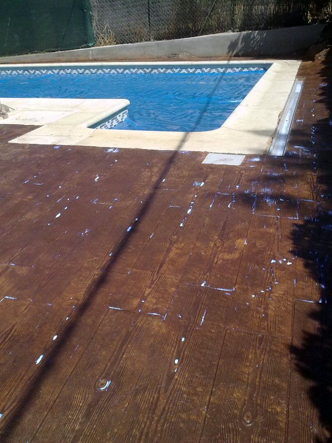 Solera de hormigon Impreso