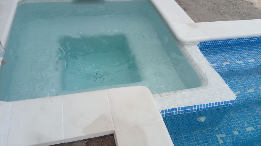 SPA en calentamiento.