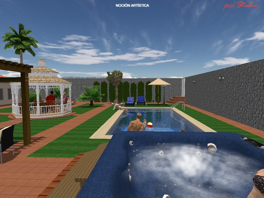 Spa y piscina