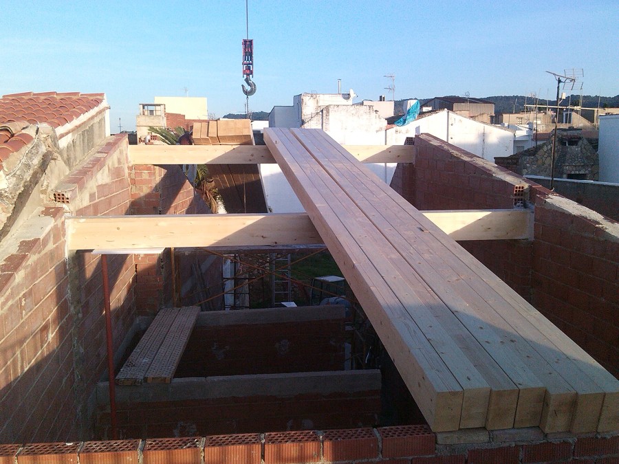 Subida de materiales