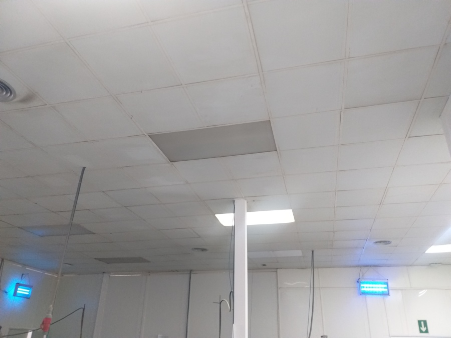 SUCIEDAD EN FALSOS TECHOS