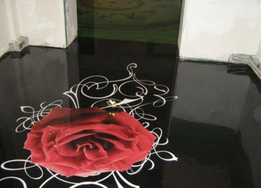 Suelo 3d en recibidor