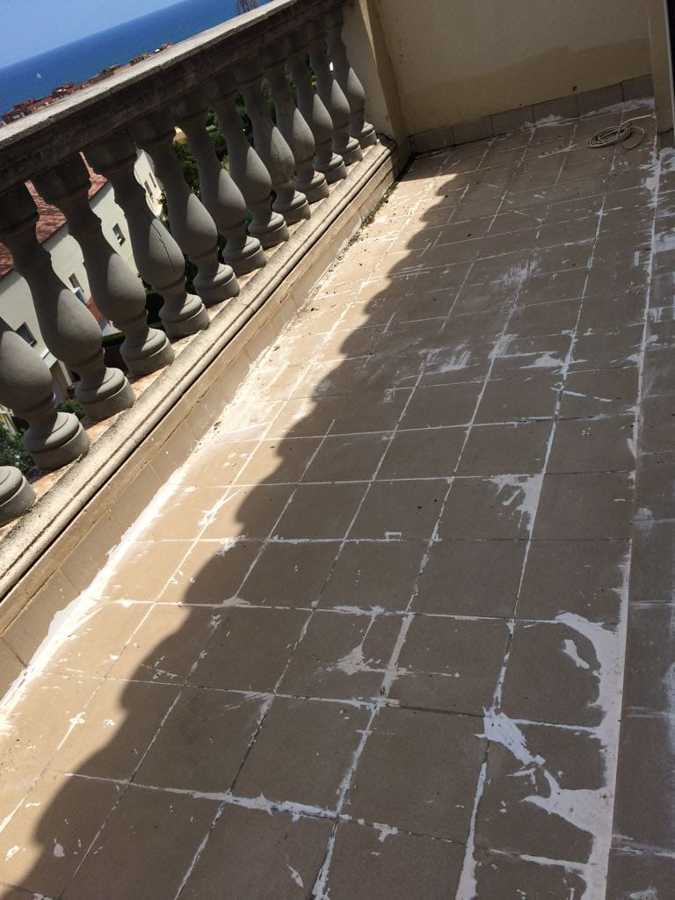 Suelo de terraza a substituir