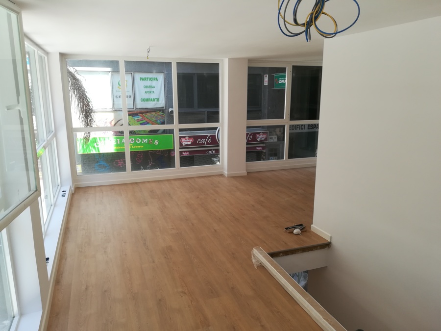 Suelo laminado piso superior