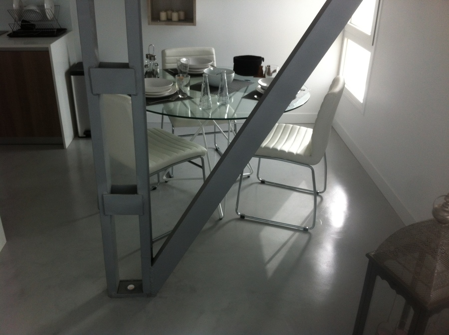 Suelos de microcemento