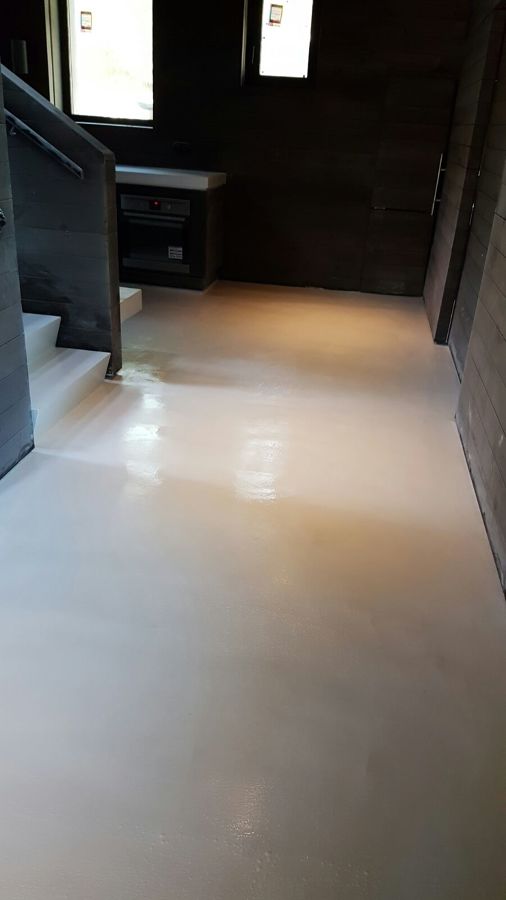 Suelos de microcemento 