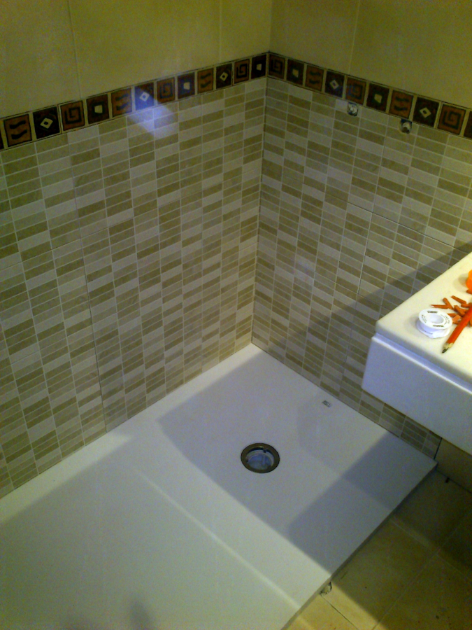 Sustitución de bañara por plato de ducha