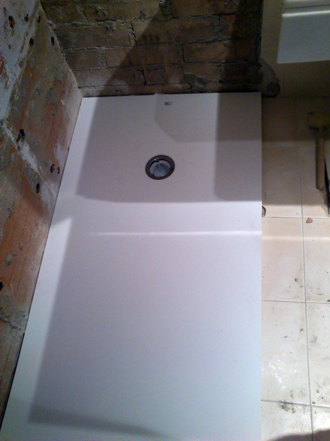 Sustitución de bañara por plato de ducha