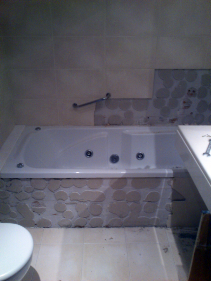 Sustitución de bañara por plato de ducha