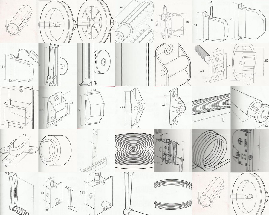 sustitución de herrajes de persianas