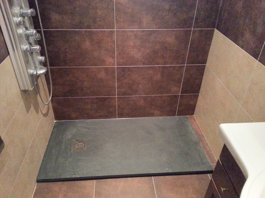 sustitucion de plato ducha