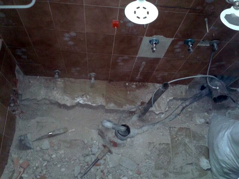 sustitucion de tuberias de plomo por pvc