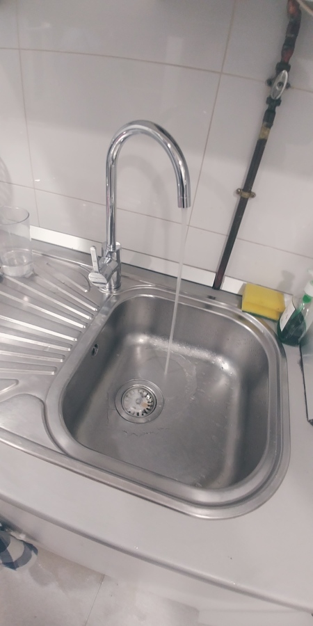 Sustitucion Grifo de fregadero en cocina