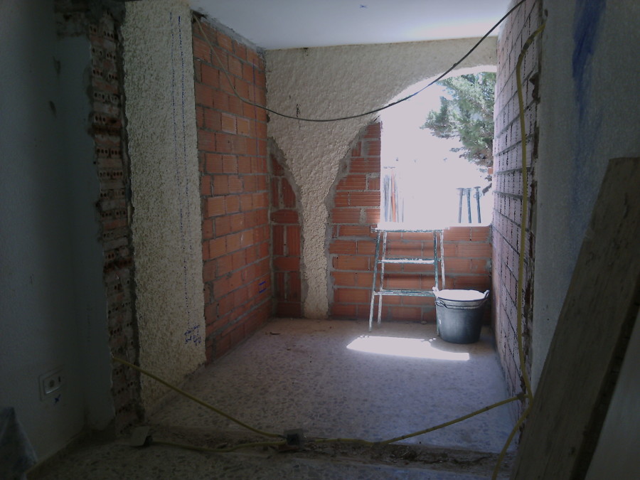 Tabicacion cerramiento chalet