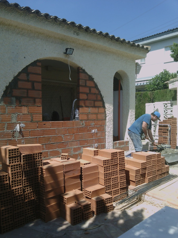 Tabicacion  y cerramiento habitación