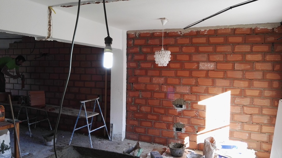 Tabiquería de camara